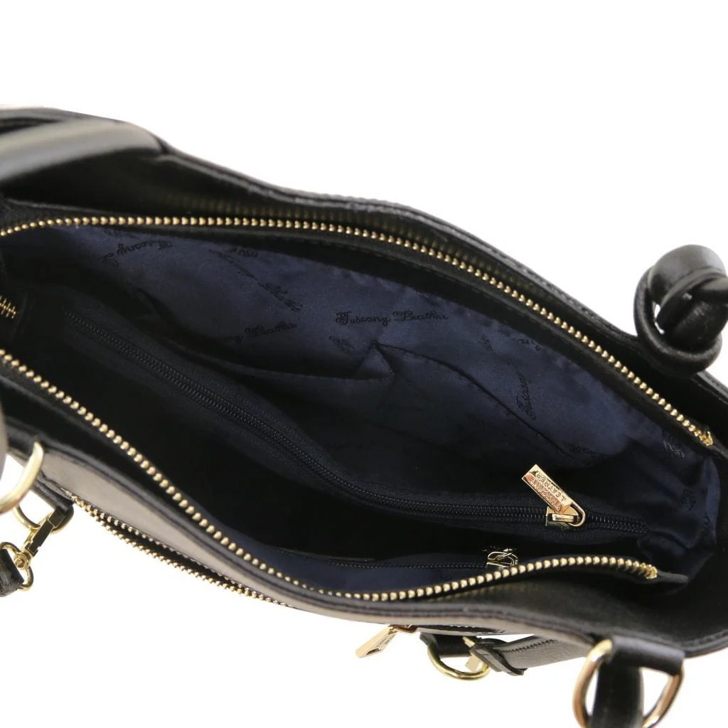 Patty - Saffiano leather convertible 2-in-1 backpack shoulder bag | TL141455 - Image 19