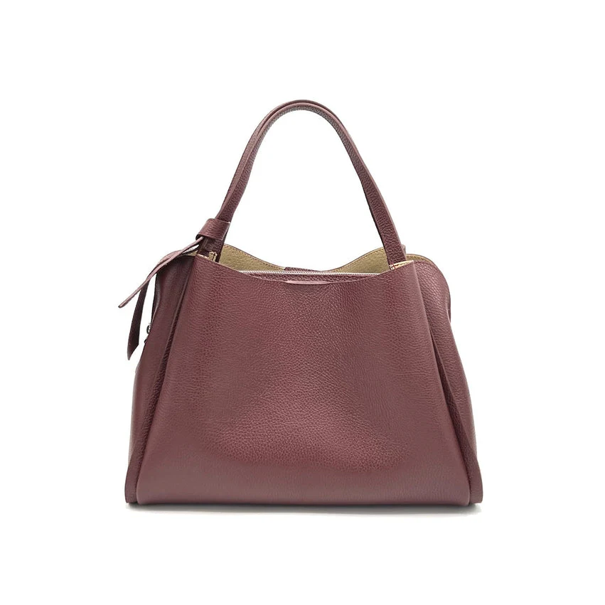 Pienza - Italian Leather Tote Handbag - Image 13
