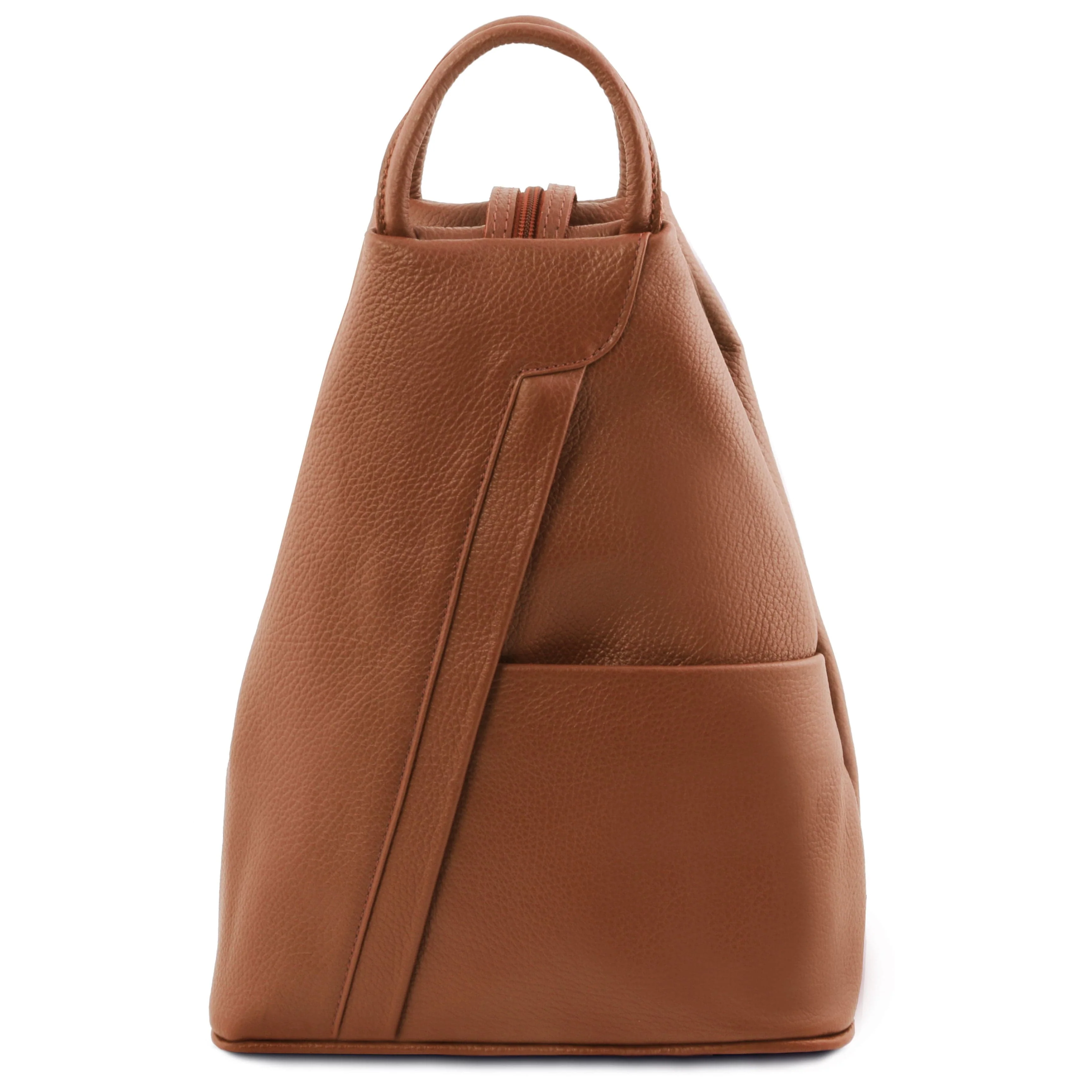 Shanghai - Italian leather backpack - pebbled leather | TL141881 - Image 14