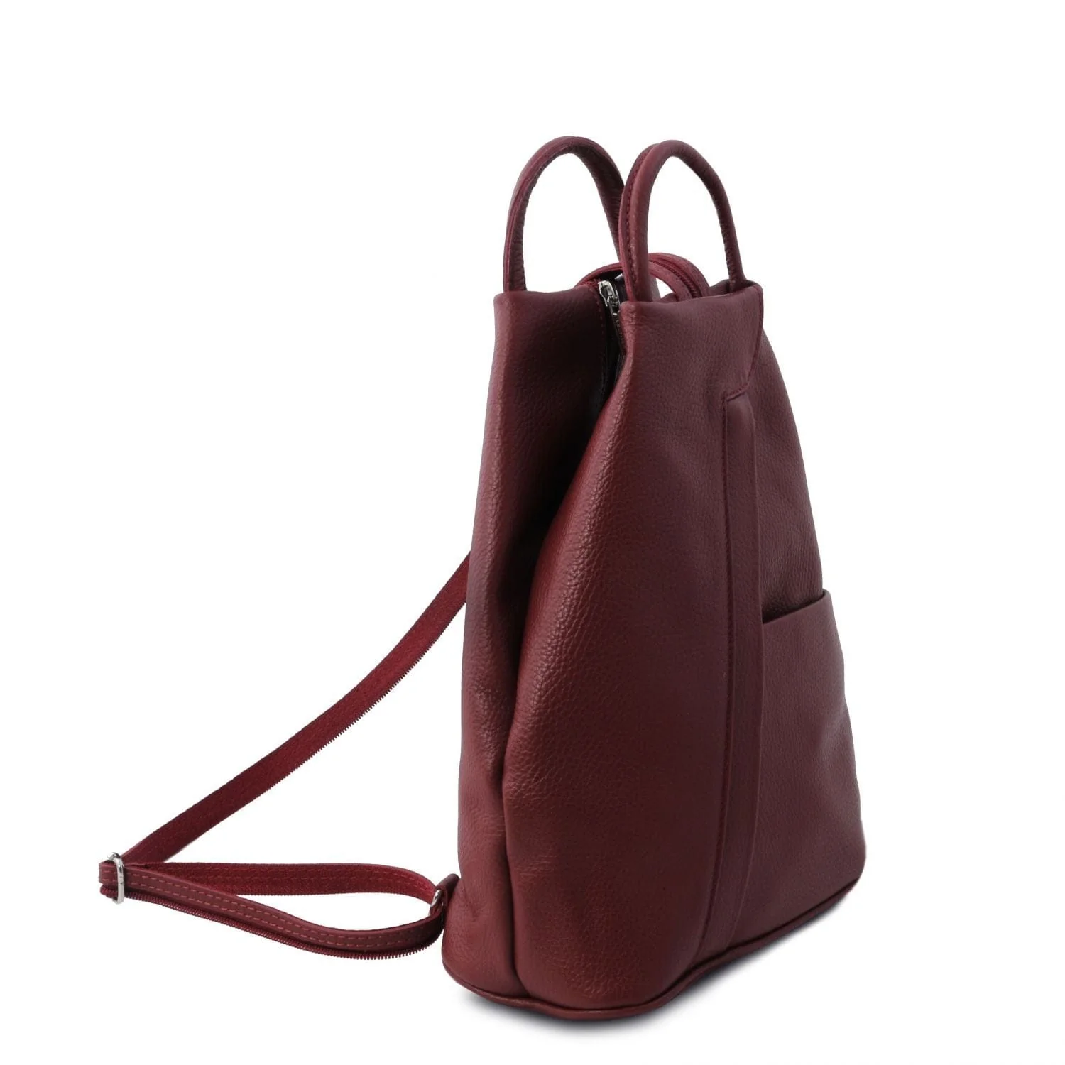Shanghai - Italian leather backpack - pebbled leather | TL141881 - Image 25