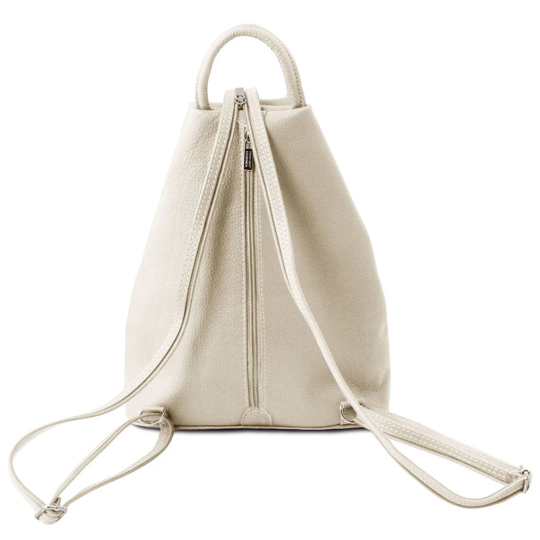 Shanghai - Italian leather backpack - pebbled leather | TL141881 - Image 42