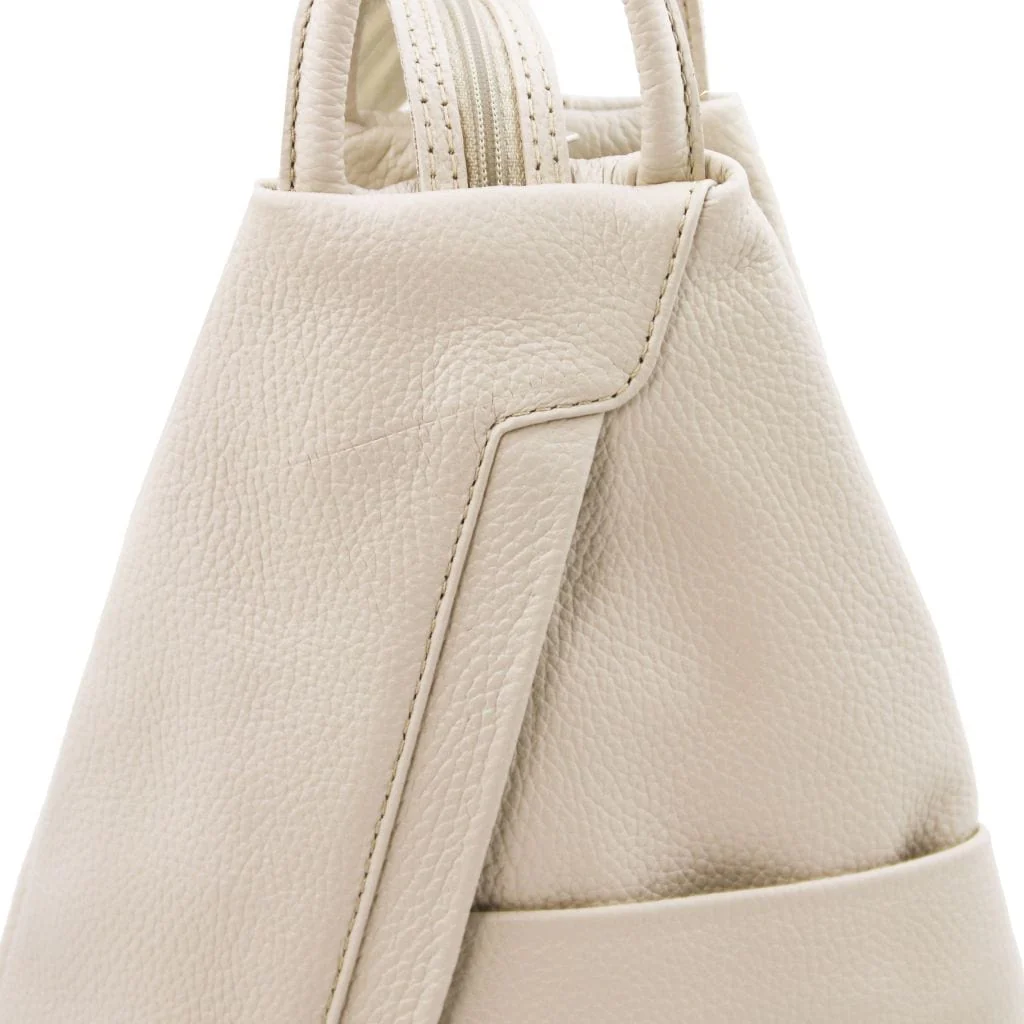Shanghai - Italian leather backpack - pebbled leather | TL141881 - Image 45