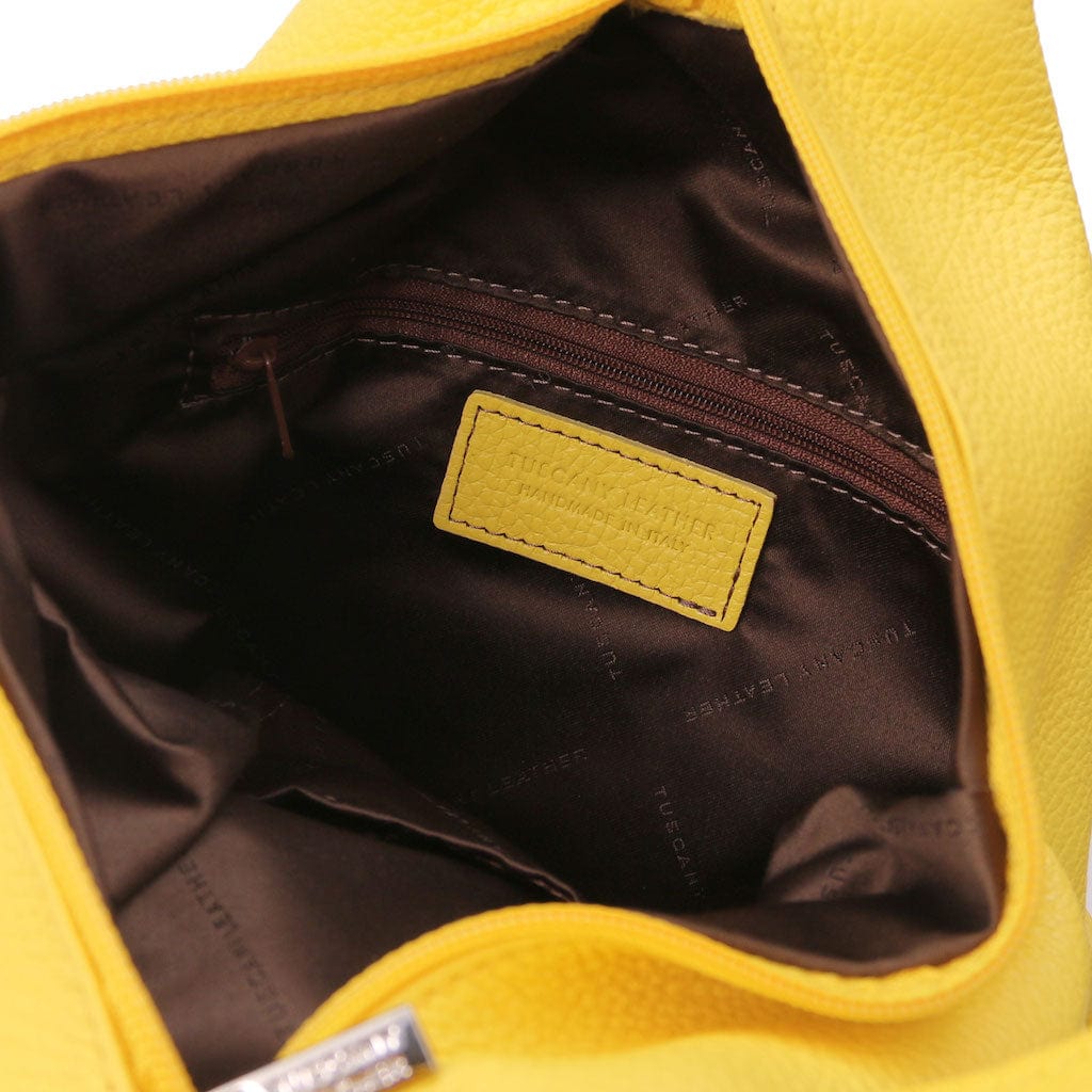Shanghai - Italian leather backpack - pebbled leather | TL141881 - Image 52