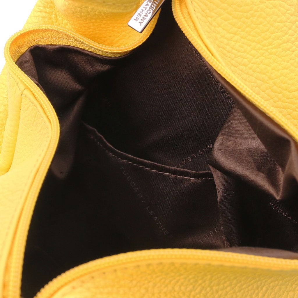 Shanghai - Italian leather backpack - pebbled leather | TL141881 - Image 53