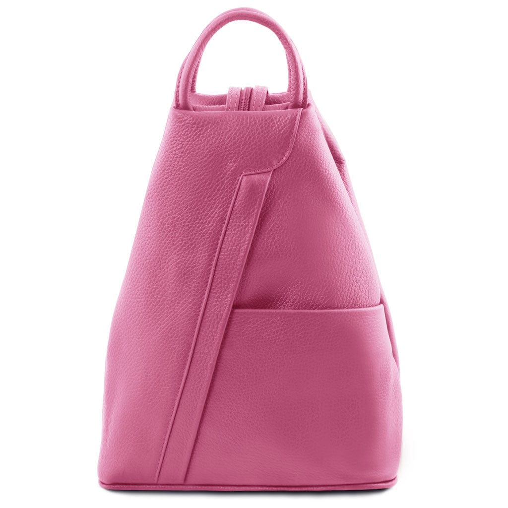 Shanghai - Italian leather backpack - pebbled leather | TL141881 - Image 54
