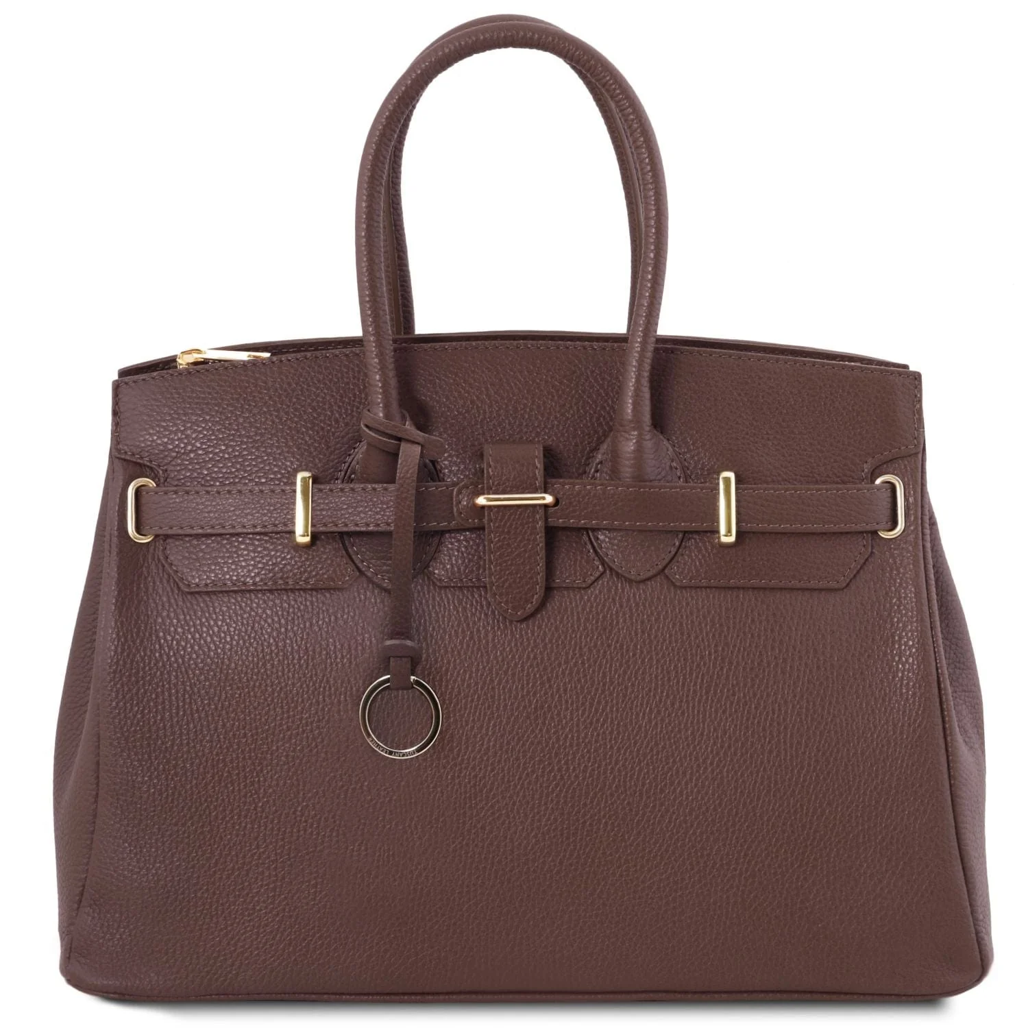 TL Bag - Leather handbag with golden hardware | TL141529 - Image 46