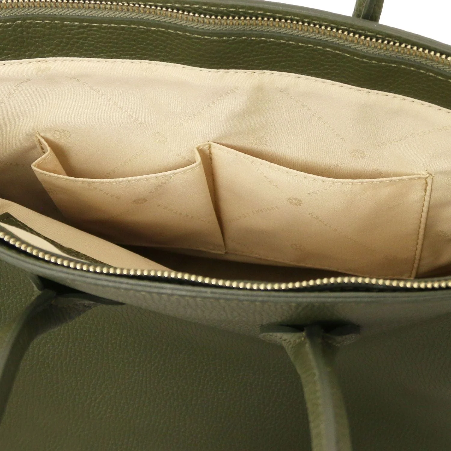 TL Bag - Leather handbag with golden hardware | TL141529 - Image 56