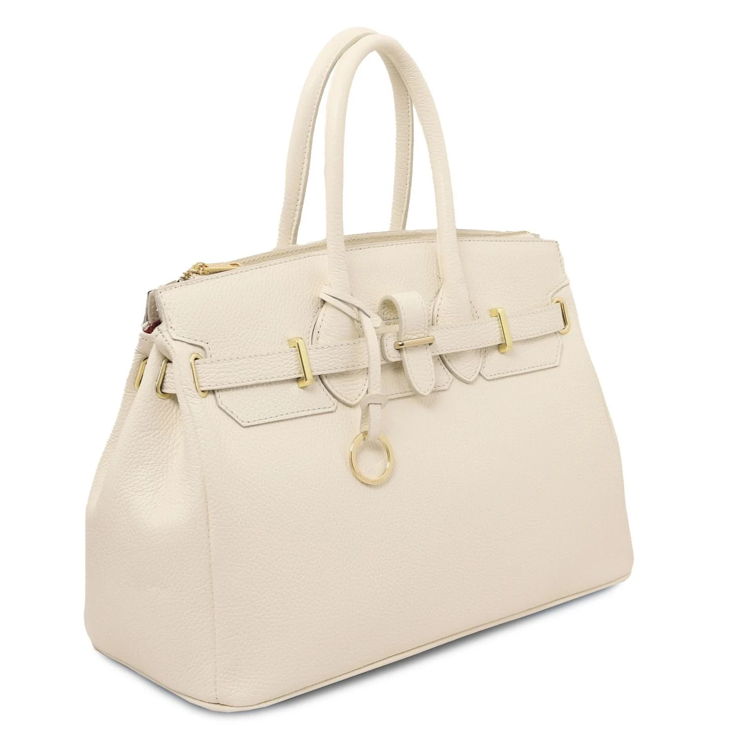 TL Bag - Leather handbag with golden hardware | TL141529 - Image 65