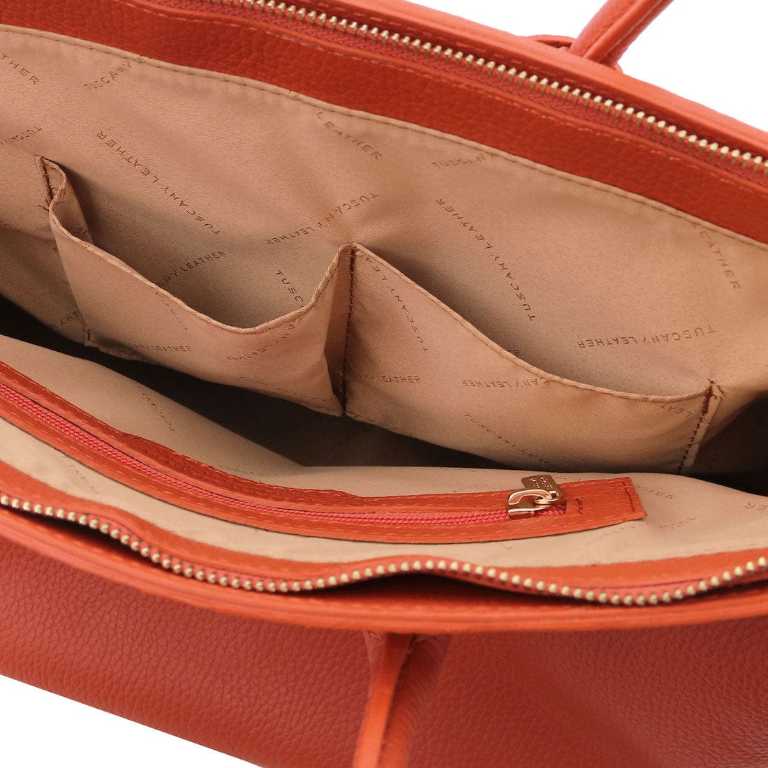TL Bag - Leather handbag with golden hardware | TL141529 - Image 86