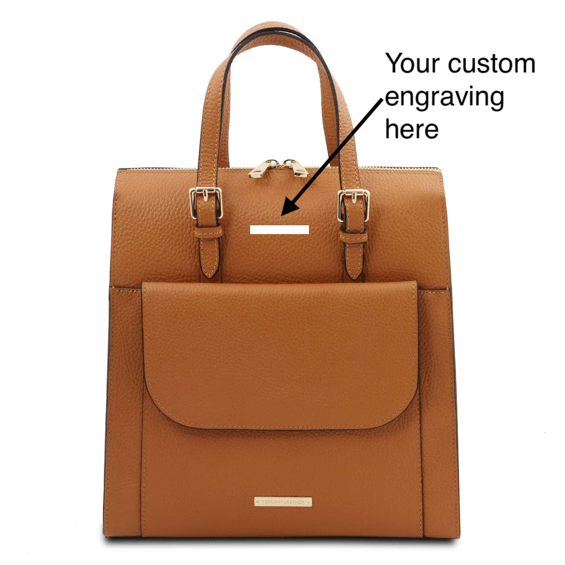 TL Bag - Italian Leather Convertible Backpack | TL142211 - Image 15