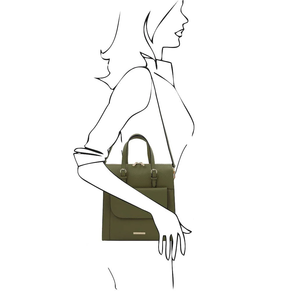TL Bag - Italian Leather Convertible Backpack | TL142211 - Image 58