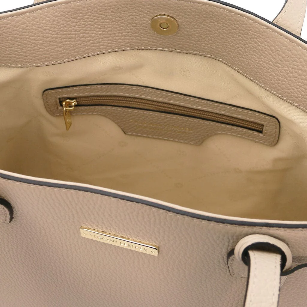 TL Bag - Leather shopping bag | TL141828 - Image 4