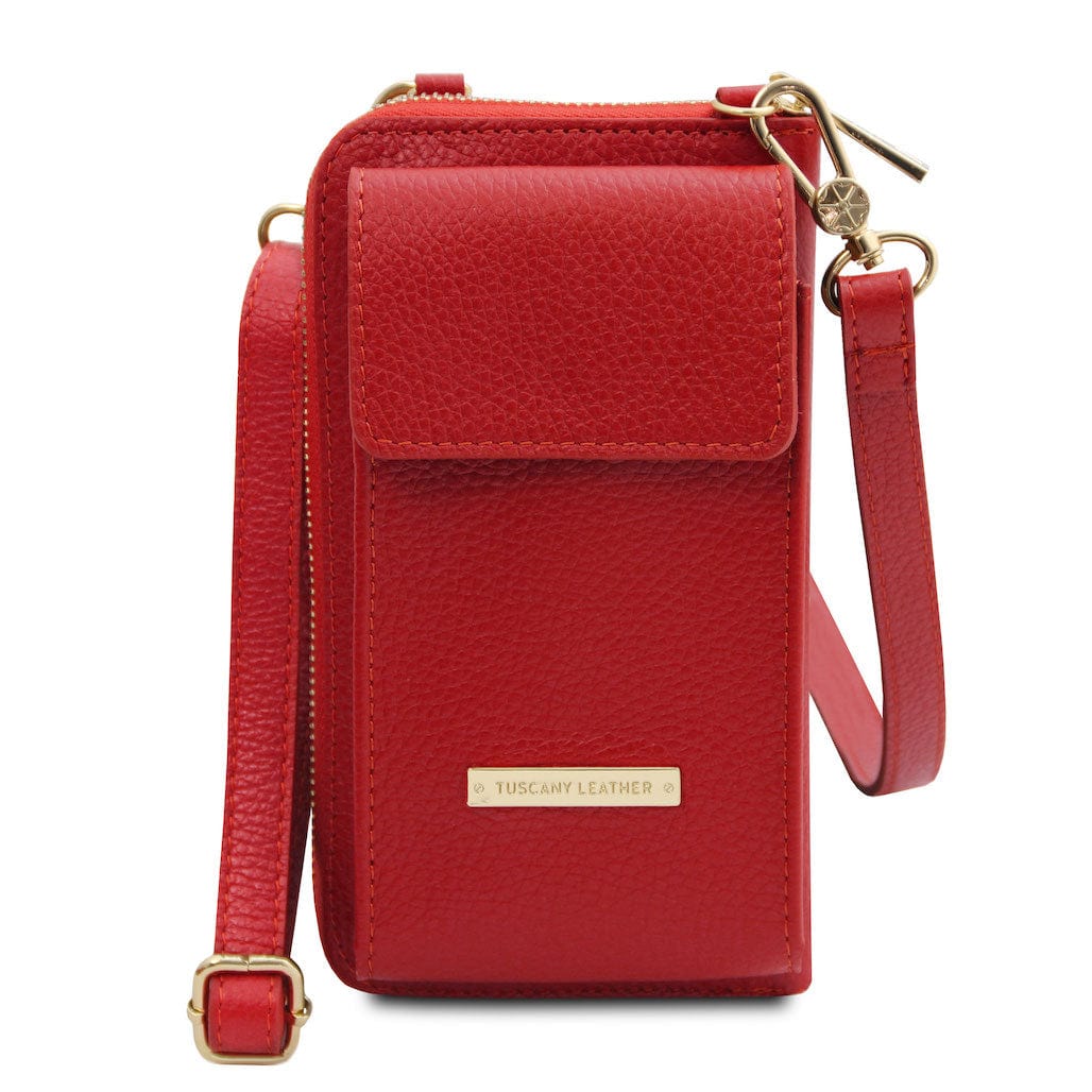 TL Bag - Leather wallet with strap - phone wallet | TL142323 - Image 15
