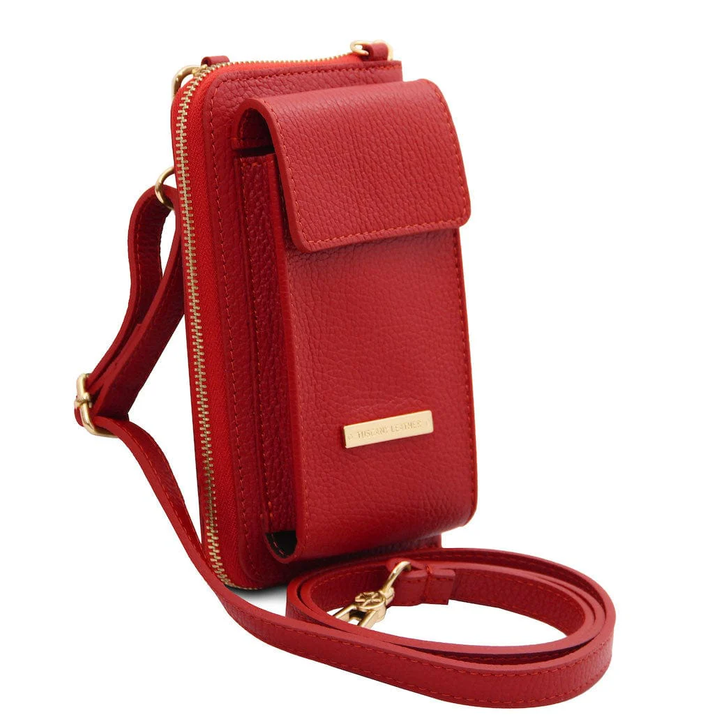 TL Bag - Leather wallet with strap - phone wallet | TL142323 - Image 16
