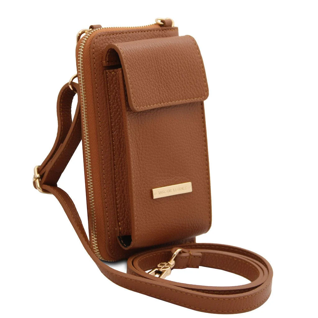 TL Bag - Leather wallet with strap - phone wallet | TL142323 - Image 22