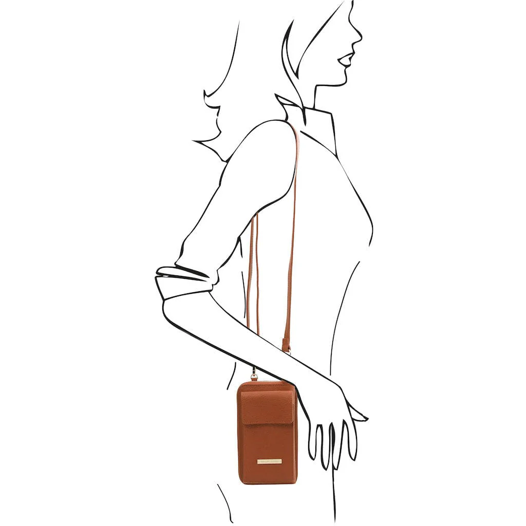 TL Bag - Leather wallet with strap - phone wallet | TL142323 - Image 27