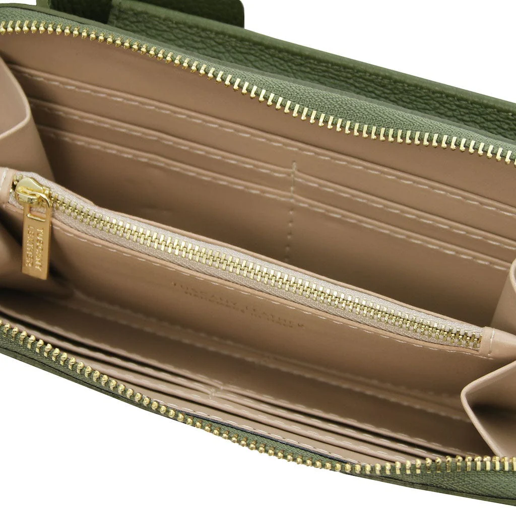 TL Bag - Leather wallet with strap - phone wallet | TL142323 - Image 45
