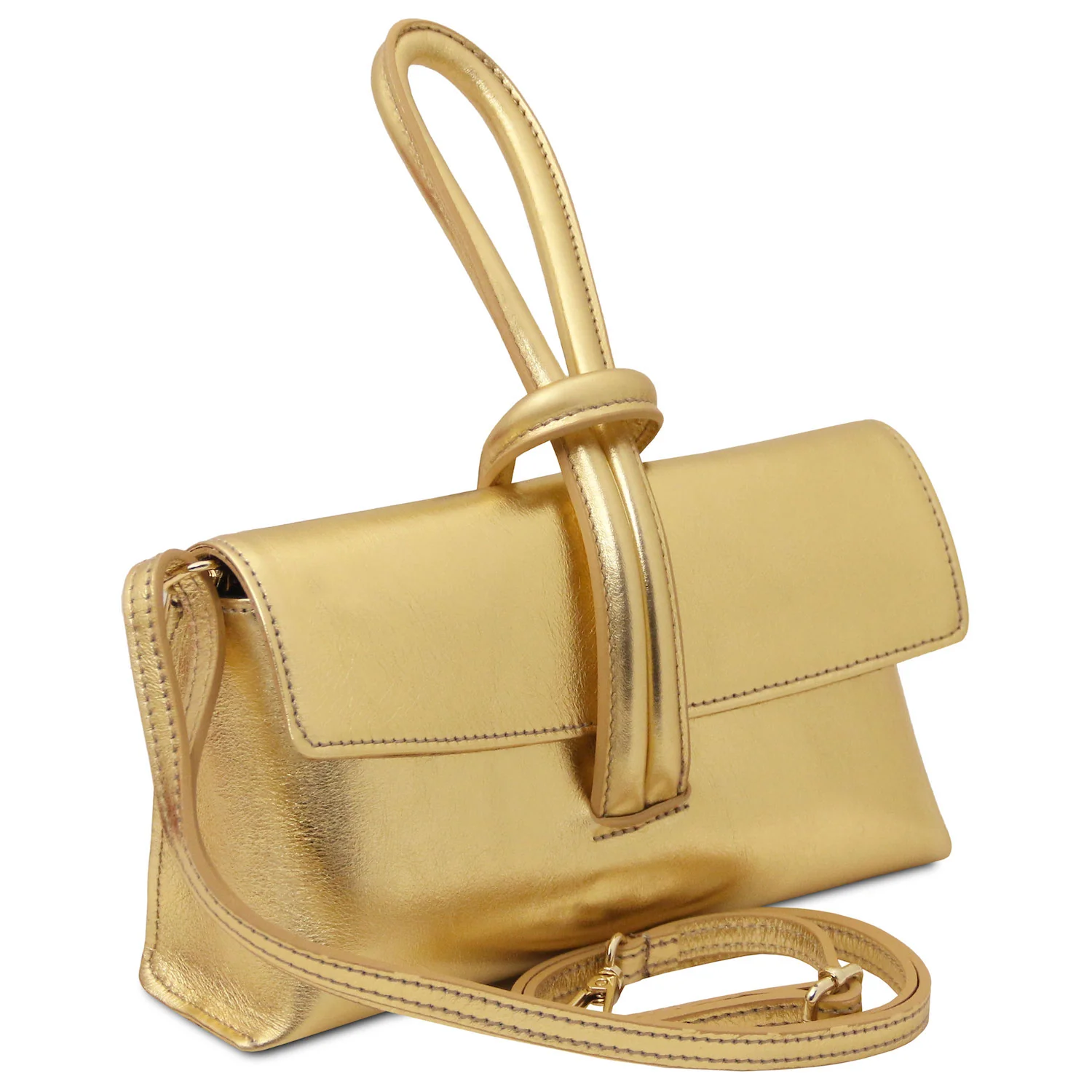 TL Bag - Metallic leather clutch | TL141993 - Image 42