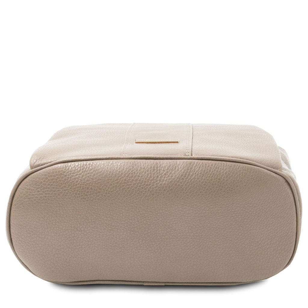 TL Bag - Soft leather backpack - convertible 2-in-1 backpack shoulder bag | TL142138 - Image 9