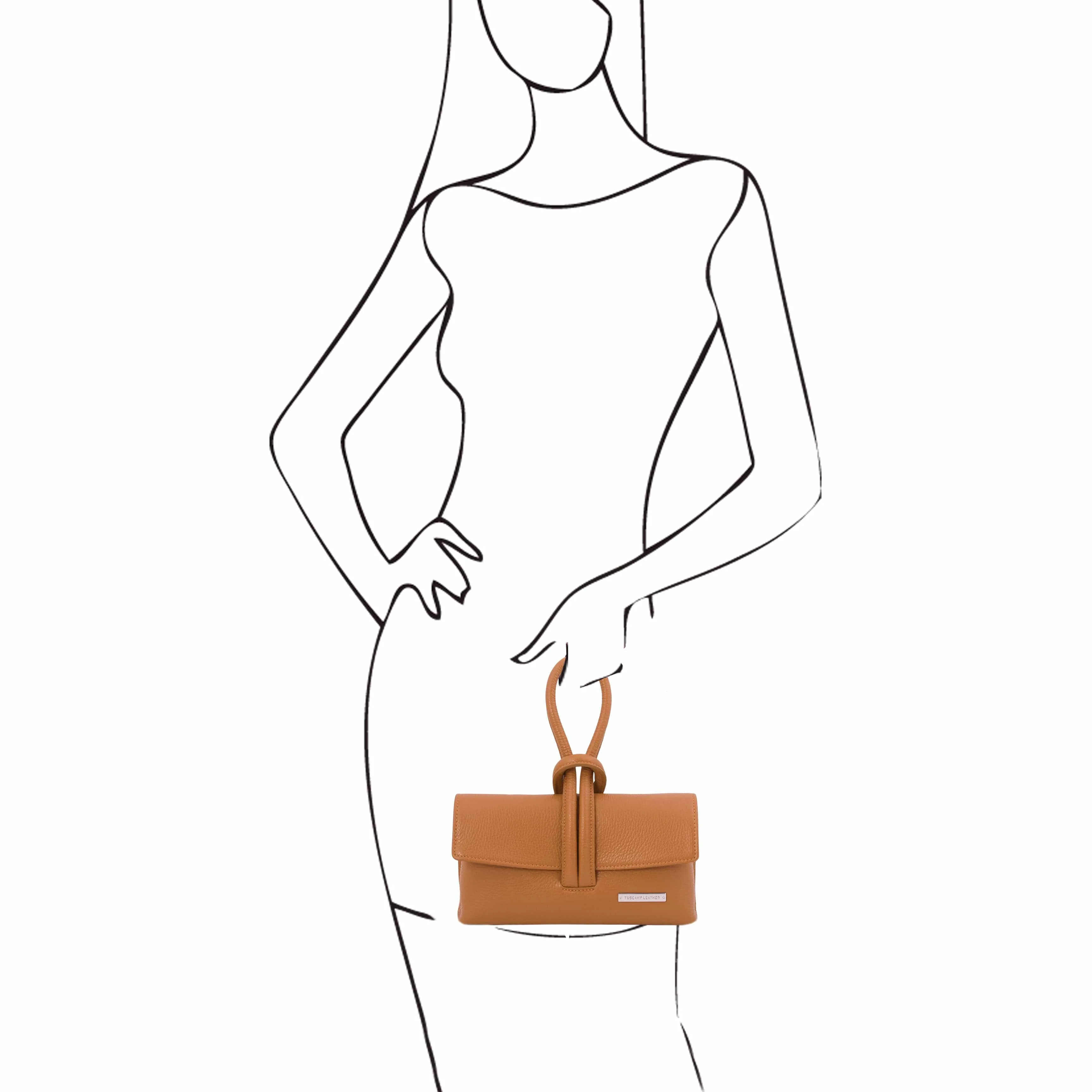 TL Bag - Foldover Leather Clutch | TL141990 - Image 29