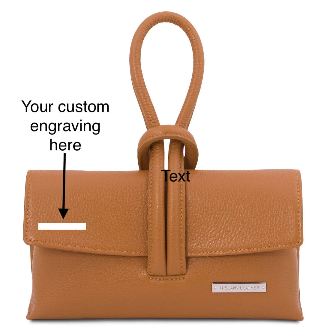 TL Bag - Foldover Leather Clutch | TL141990 - Image 3