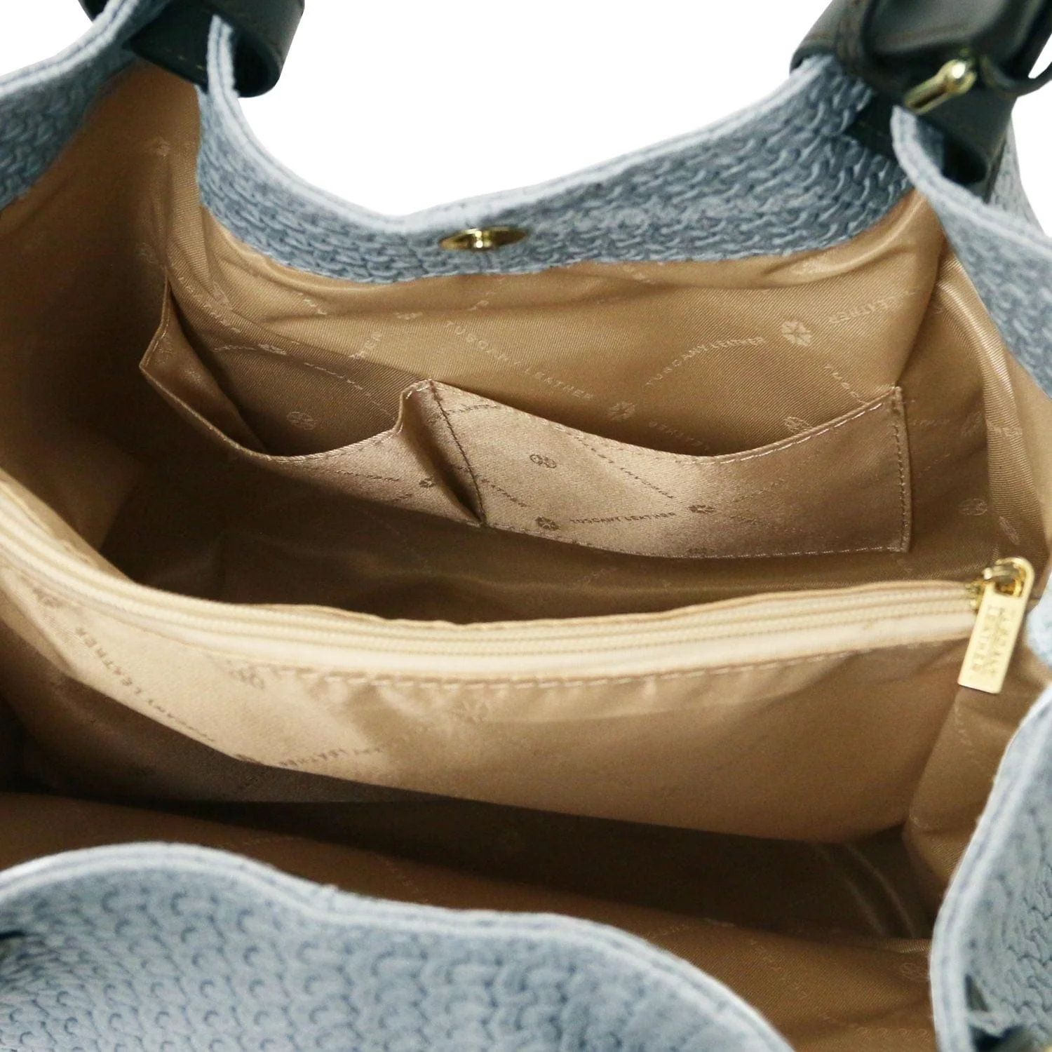 TL KeyLuck - Woven printed leather shopping bag | TL141573 - Image 25