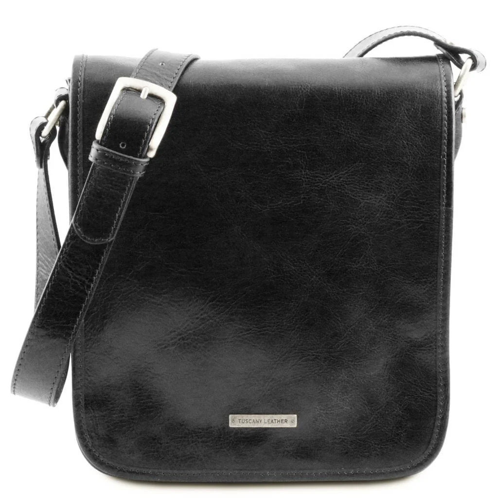 TL Messenger - Two compartment leather shoulder bag | TL141255 - Image 15