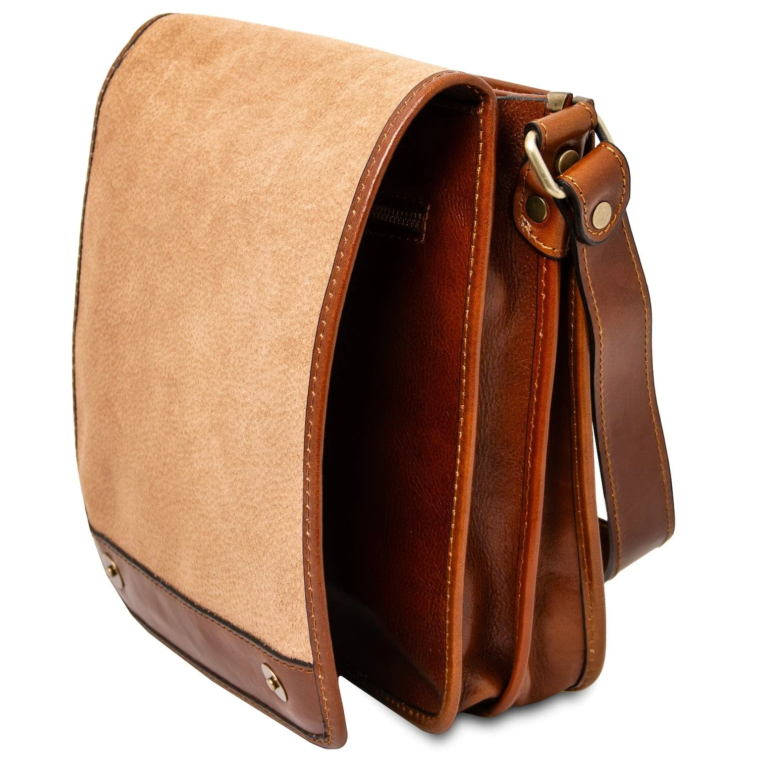 TL Messenger - Two compartment leather shoulder bag | TL141255 - Image 4