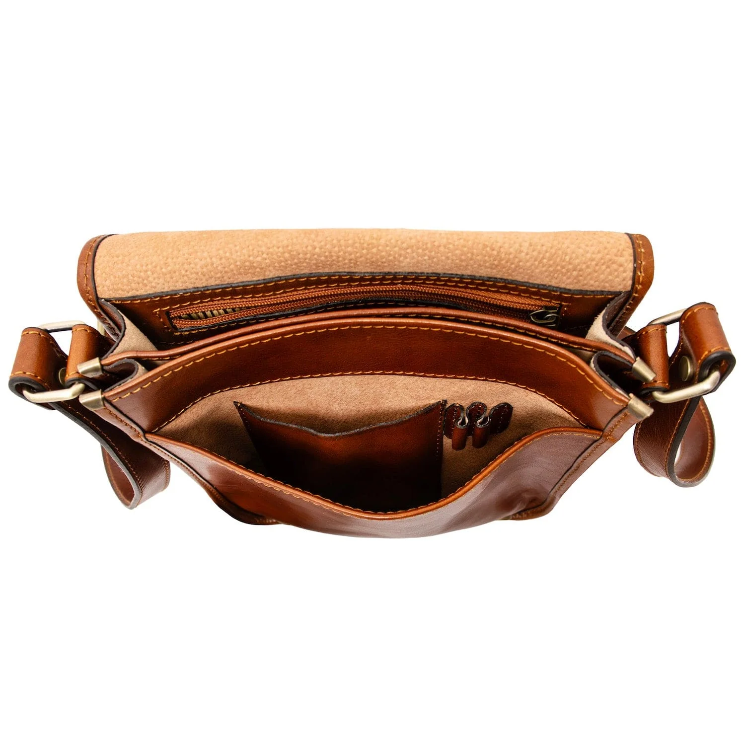TL Messenger - Two compartment leather shoulder bag | TL141255 - Image 6
