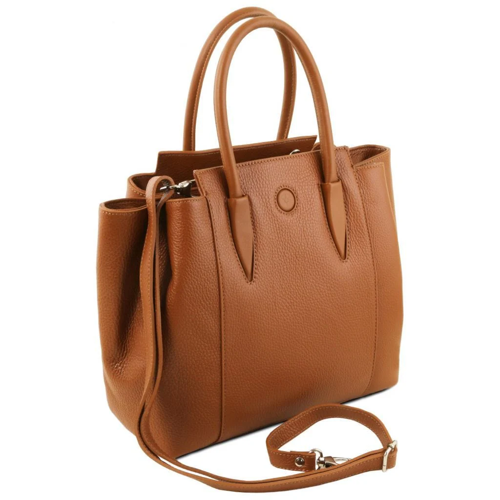Tulipan - Italian leather handbag | TL141727 - Image 13