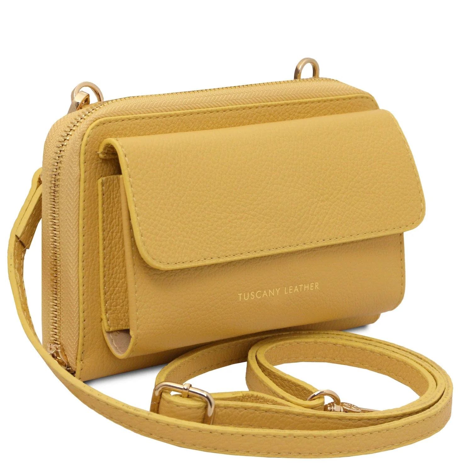 Urania - Leather phone wallet with strap | TL142433 - Image 31