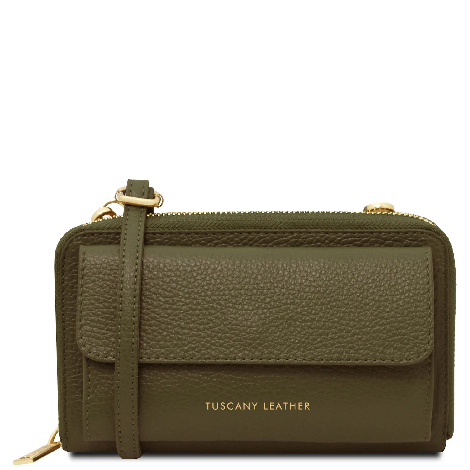 Urania - Leather phone wallet with strap | TL142433 - Image 45